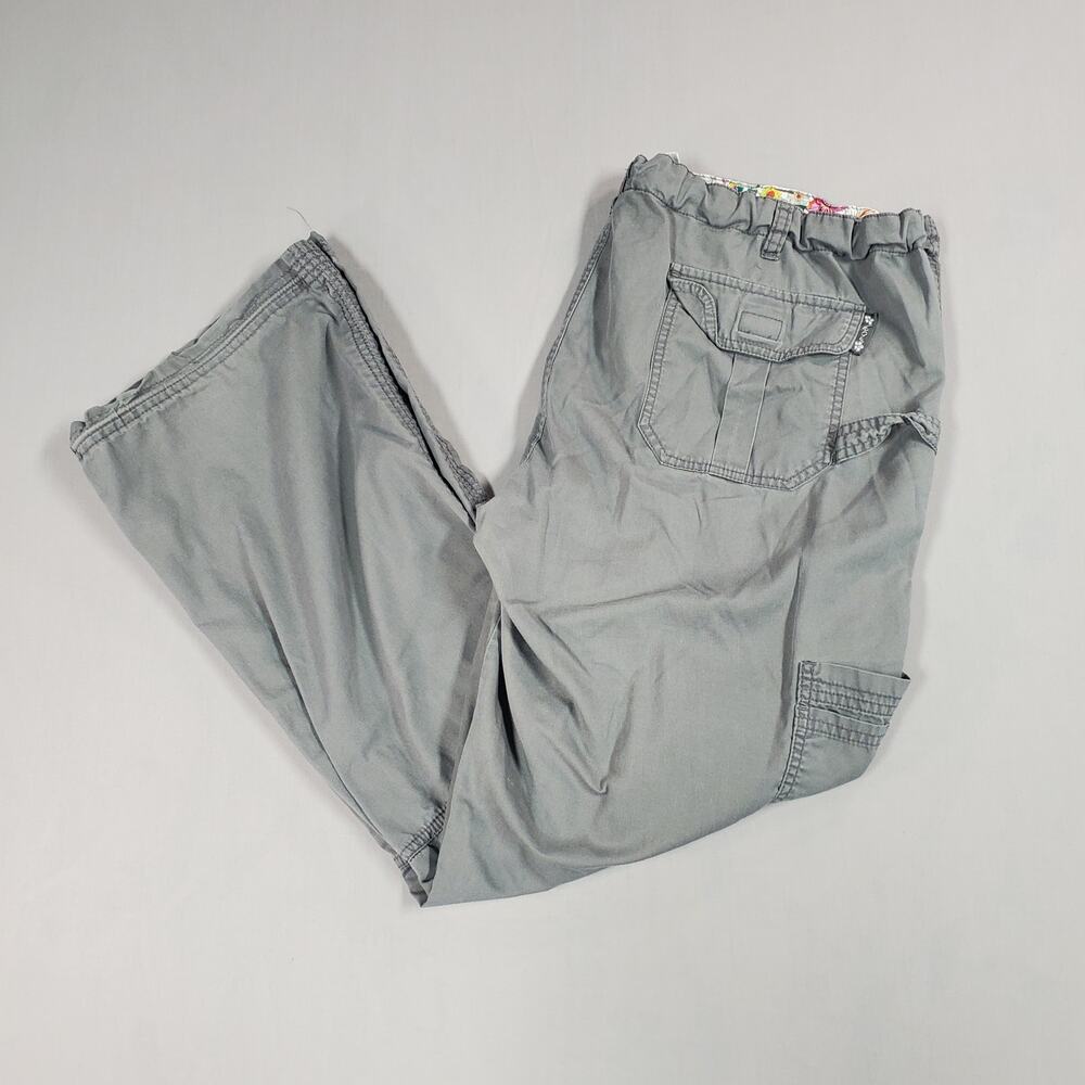 Koi Womens Wide Leg Scrub Pants Size XL Medical Uniform Drawstring Waist